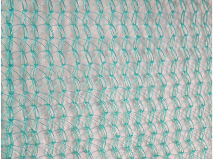 Maillestore - Gerüstnetz 72g/m² - Dreieckig - mittelfristige Baustelle Grün 2,57 mx 50 m