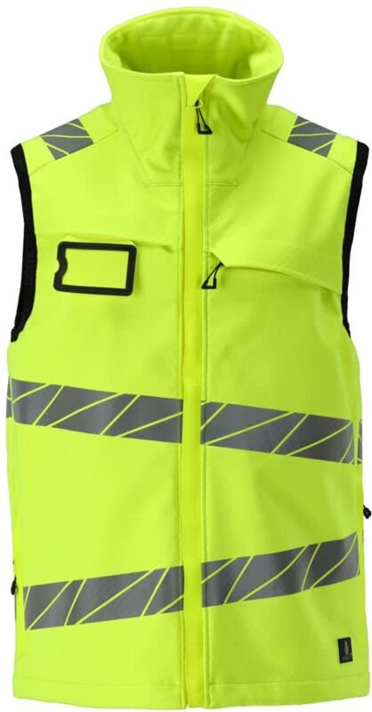 Thumbnail - Mascot Warnschutz-Softshellweste 24065-143 Gr. XS hi-vis yellow