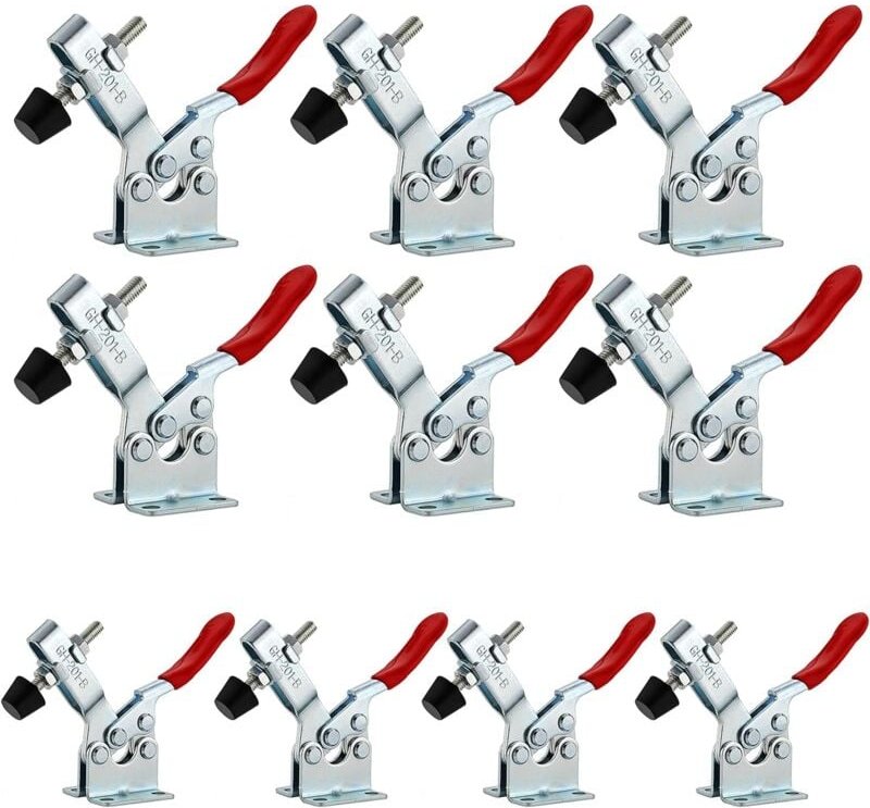 Thumbnail - 10 Stück GH-201B Scharnierklemme, horizontale Scharnierklemme, Vorrichtungs-Schnellspannfunktion, Schnellspanner-Kniesta...