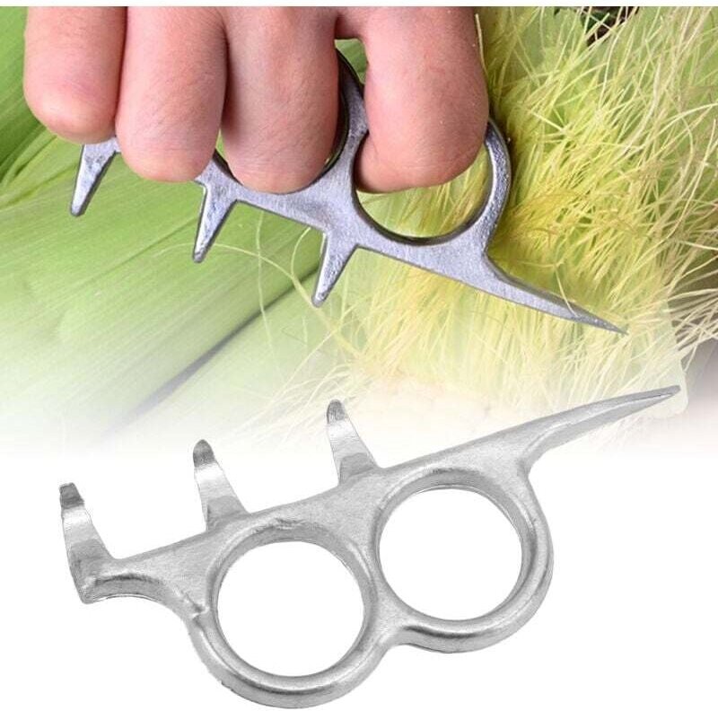 XVX - Aluminiumlegierung Schnellmaisschäler Hohe Härte Maisschälwerkzeug Küchenhelfer