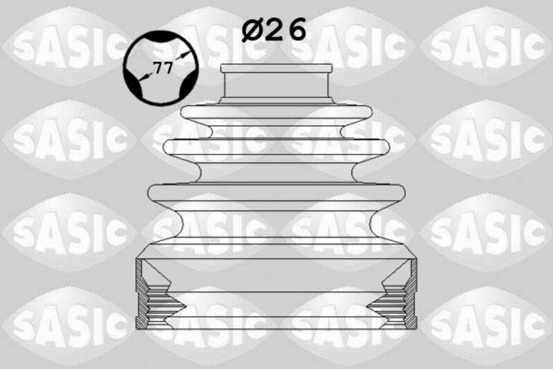 Gelenkabdeckung 1906086 SASIC