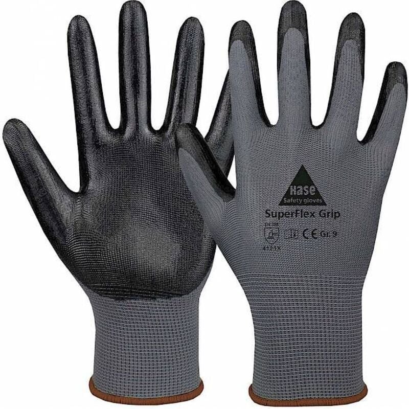 Thumbnail - Hase Montagehandschuhe Feinstrick "SuperFlex Grip" 8