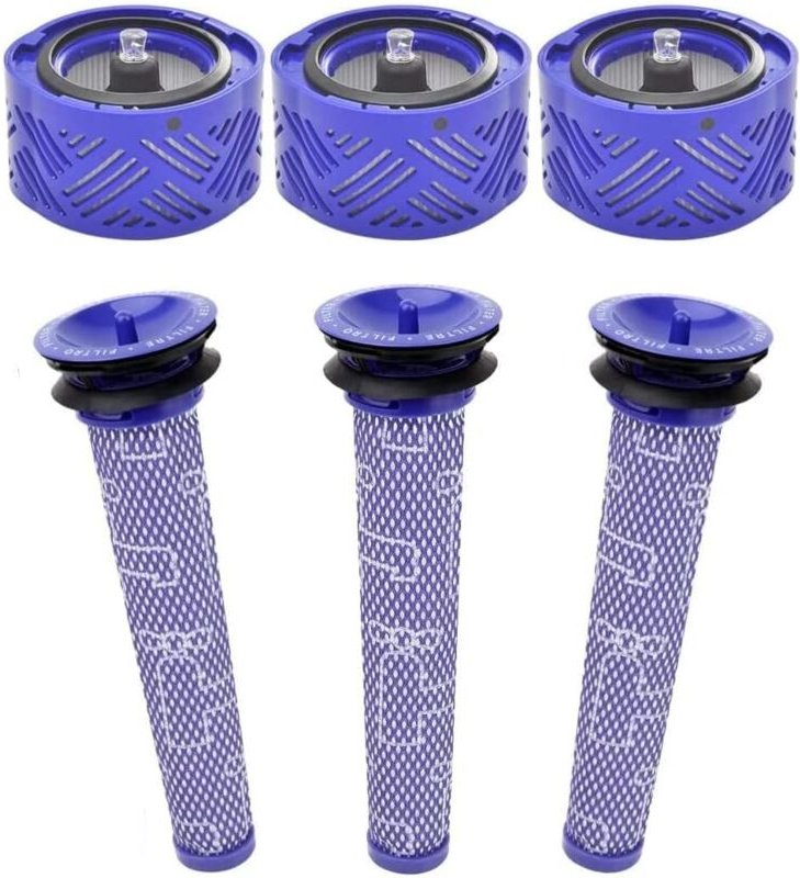 6er-Pack Ersatz-HEPA-Filter für Dyson V6 DC58 DC59 DC62 DC72 DC74 SV03 SV04 SV05 SV06 SV07 SV08 SV09 Absolute Animal Mot...