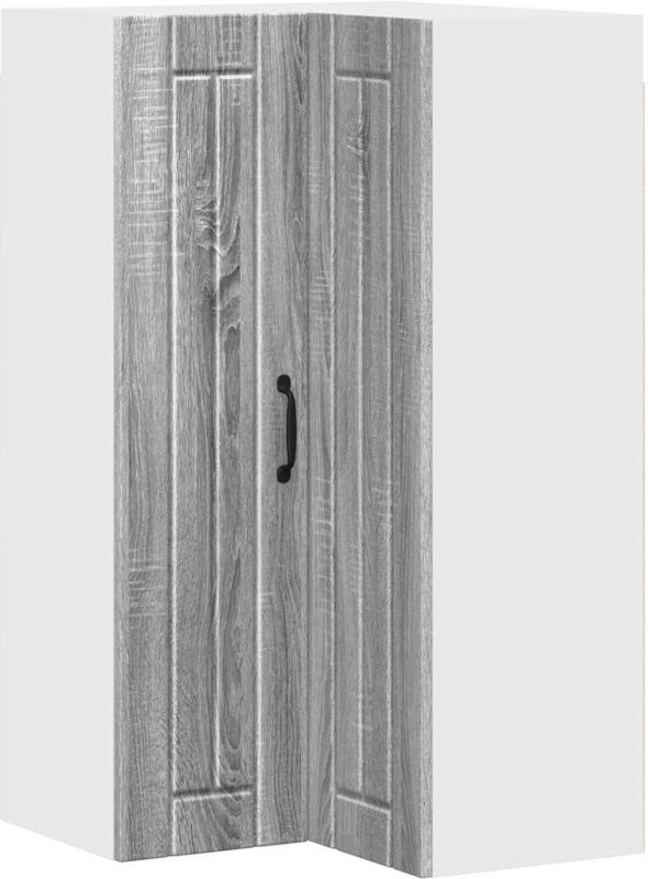 Küchenhängeschrank Graues Sonoma 57 x 57 x 100 cm Holzwerkstoff vidaXL