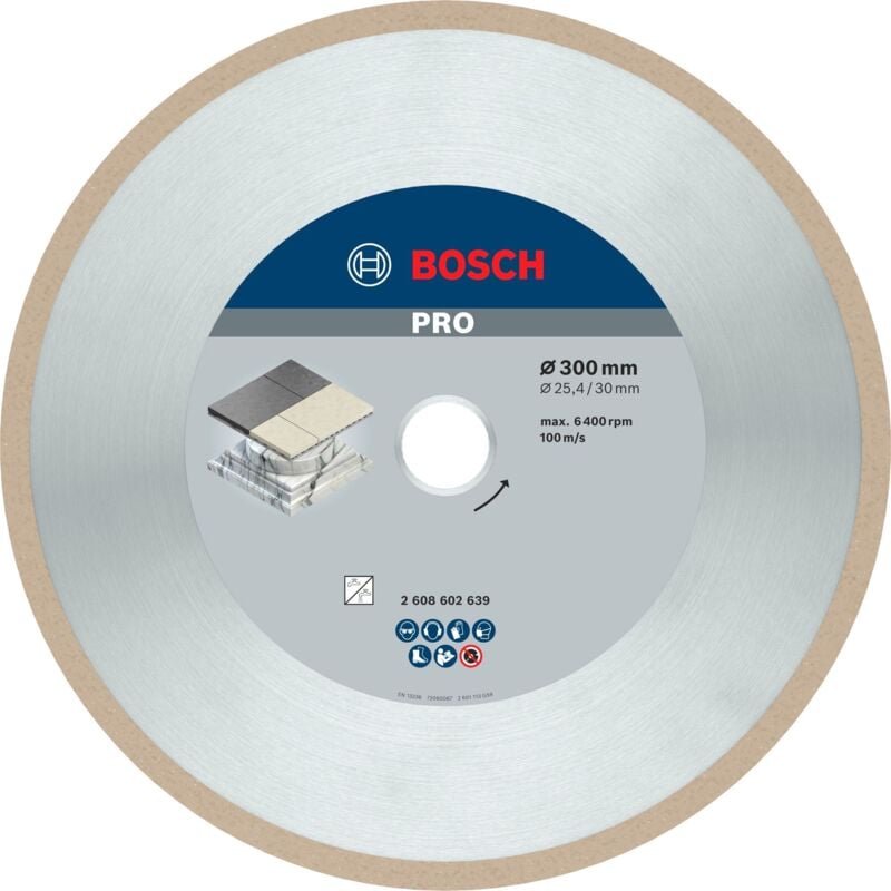Bosch PRO Ceramic Diamanttrennscheibe, 300 x 30/25,4 mm