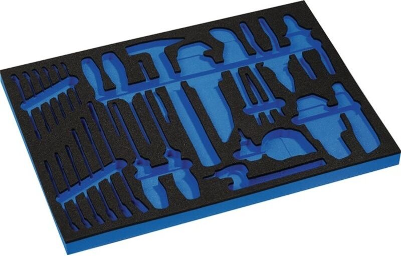 Werkzeugmodul Leereinlage 3/3-Modul 4000 871 255, 44-teilig