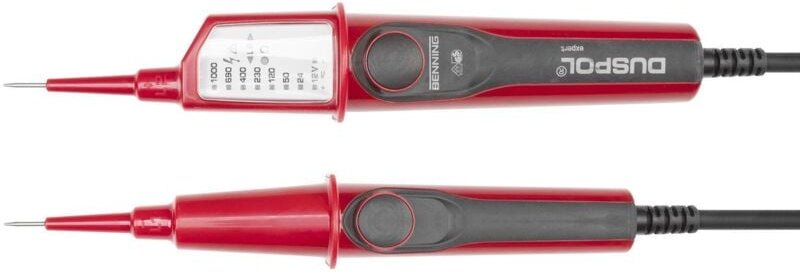 Spannungsprüfer 2-polig mit LED-Anzeige - Gedore