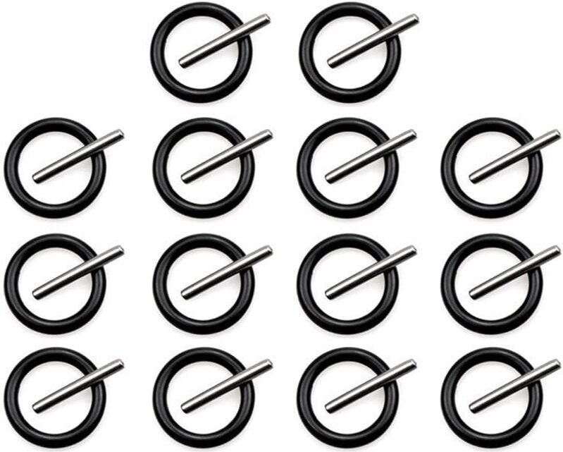 28-teiliger Ring und Dichtung für Schlagschrauber, O-Ring, Satz Stifte und Dichtungen für 1/2-Zoll-Stecknüsse, Schlagsch...