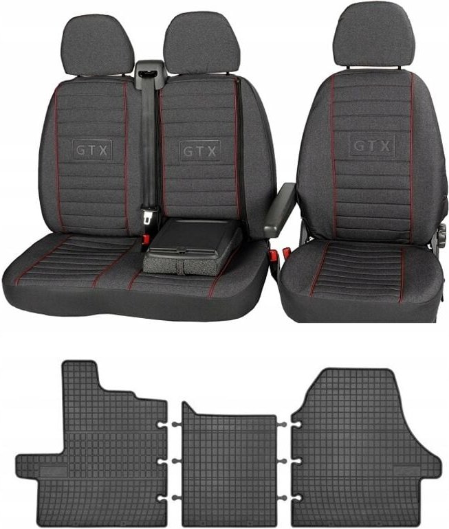 Satz Bezüge und Matten für FIAT DUCATO 2006-2025