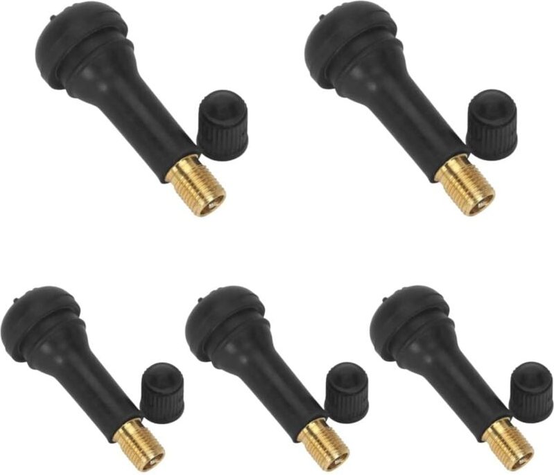 Thumbnail - Gabrielle - Stück Universal-Radventile, 413 Gummiventile, Autoreifenventile, Tubeless-Ventilkappe für Autoreifen, Schwar...