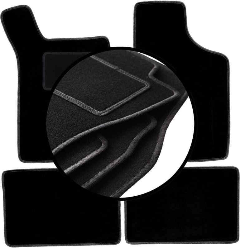 Kompletter Satz Veloursmatten für: Renault 21 Limousine (1986-1996)