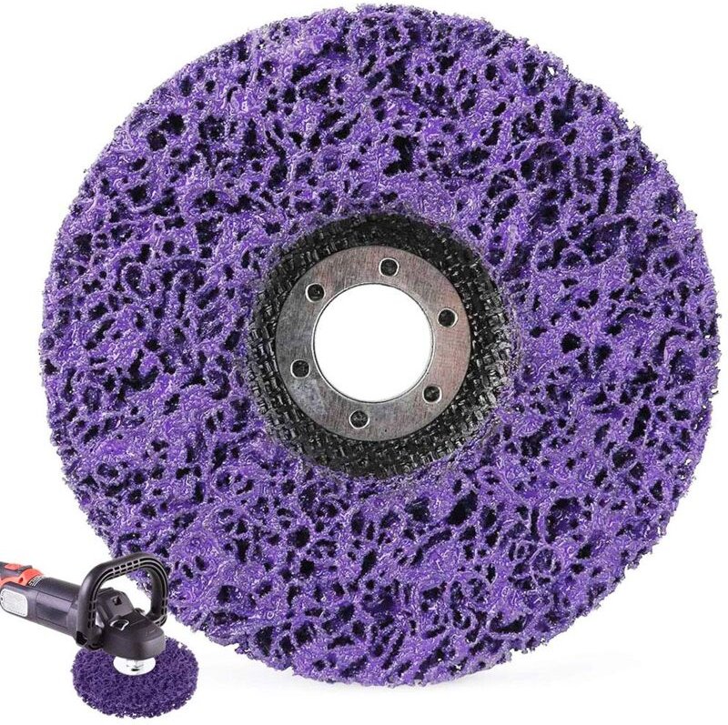 Beijiyi - Reinigungsscheiben, 125-mm-Winkelschleifscheiben, Vorreinigungsscheibe, Poly-Streifenrad-Winkelschleifscheiben...