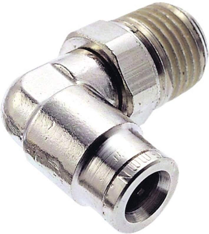 Thumbnail - IMI NORGREN Winkelverbinder drehbar 101471028 Außengewinde: R1/4 Rohr-Ø: 10 mm 1 St.