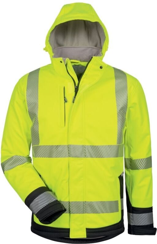 Elysee Warnschutz-Softshelljacke Melvin Gr. 3XL gelb/schwarz