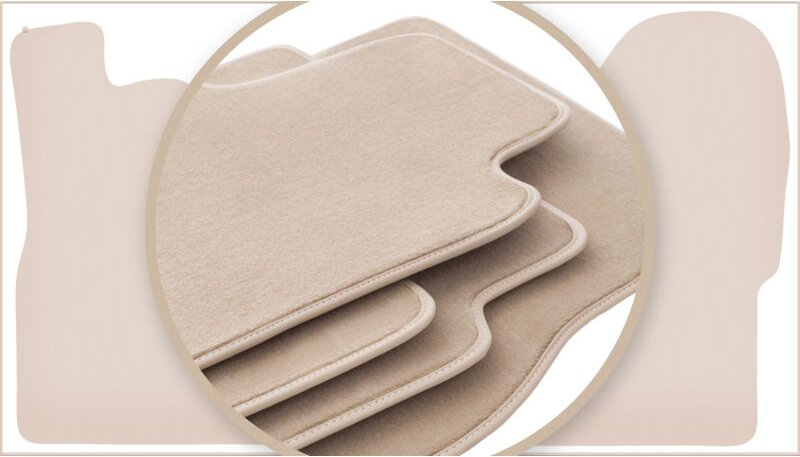 Beige Matten PREMIUM für: Iveco Daily IV Kastenwagen 2006-2014