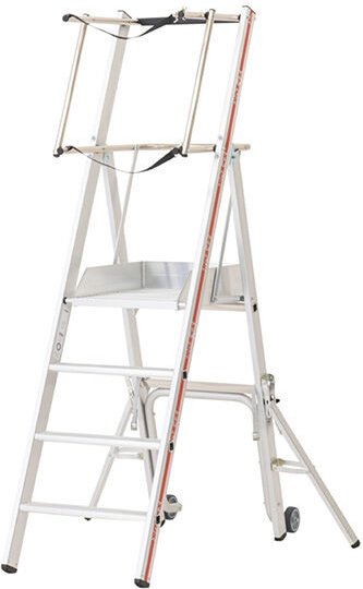 Matisère - Stehleiter 4 Stufen - Max. Arbeitshöhe 2.92m - 838304