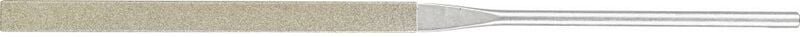 Diamant-Nadelfeile 140mm flachstumpf rund - Format