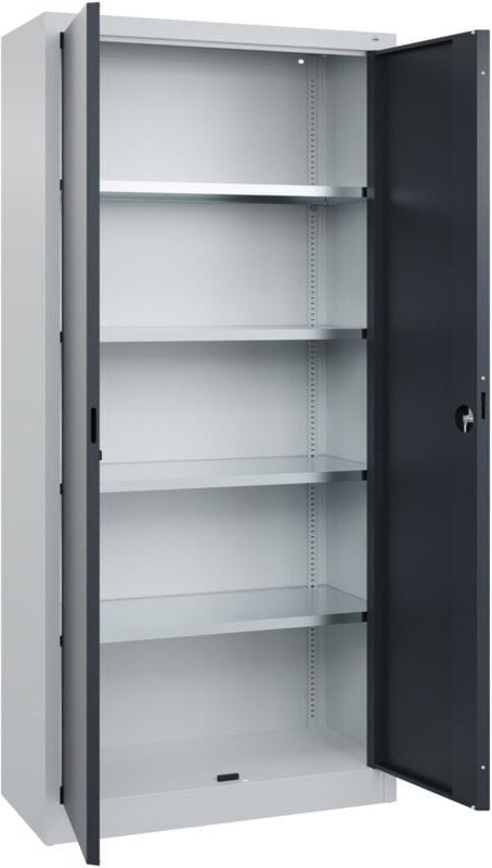 C+P Werkstattschrank Basis PLUS, 1950x930x400mm, 7035/7016