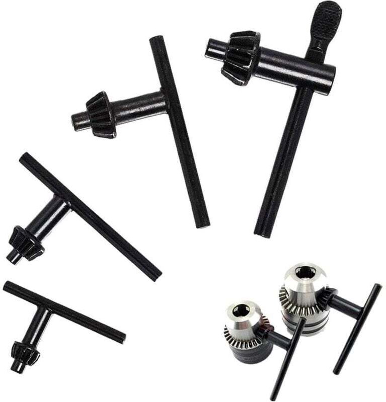 CHOYCLIT 4-teiliger Ersatz-Bohrfutterschlüssel, elektrischer Bohrfutterschlüssel, 10 mm/13 mm/16 mm/20 mm, Universalschl...