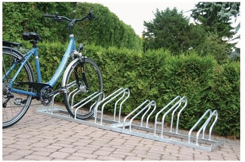 Thumbnail - FP - Fahrradbügelparker 2-s.90Grad verz.Anz.Radstände 12 z.Schr.zerlegt - 01.12.2100