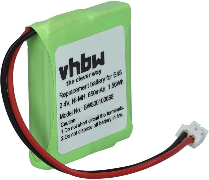 Thumbnail - Vhbw - Akku Ersatz für Siemens V30145-K1310-X382, S30852-D1751-X1 für schnurlos Festnetz Telefon (650 mAh, 2,4 v, NiMH)