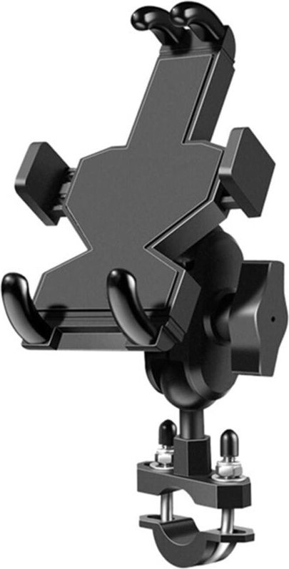 Aluminium Motorrad Fahrrad Handyhalter Fahrradhalterung Lenker Seitenspiegelhalterung Fahrradtelefonhalter