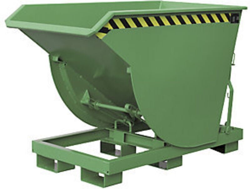 Bauer Kippbehälter BKM 50, lackiert, Resedagrün