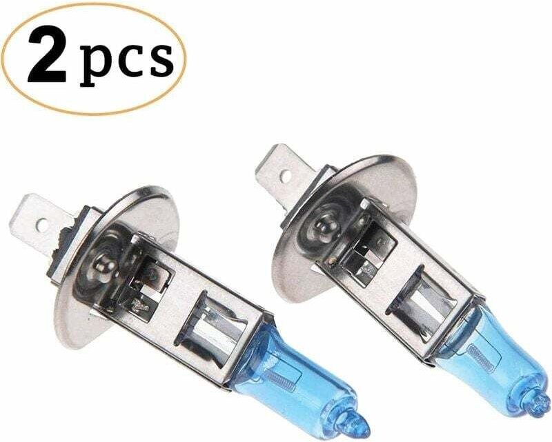 Halogen-Scheinwerferlampe Superweiß 5000K 12V 100W H1