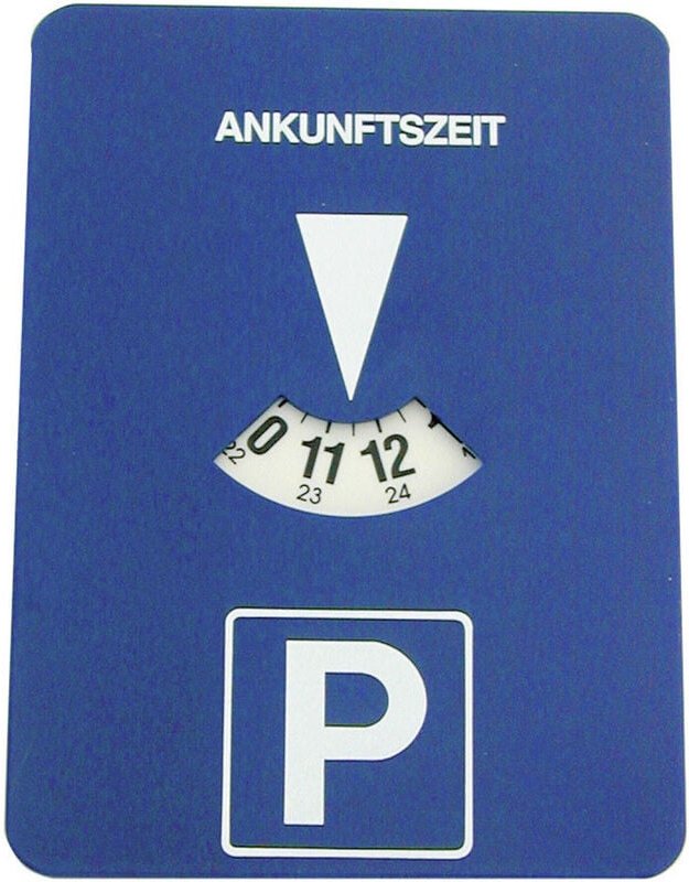 HP Autozubehör 36.942 Parkscheibe 11 cm x 15 cm