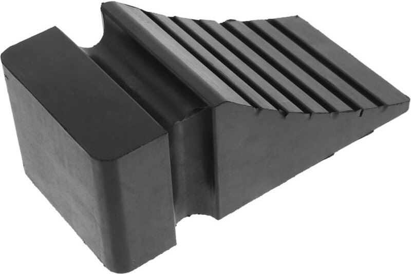 Rutschfester Reifenkeil für LKW und Fahrzeug, tragbares Gummidesign für sicheres Parken an Hängen, langlebig und leicht