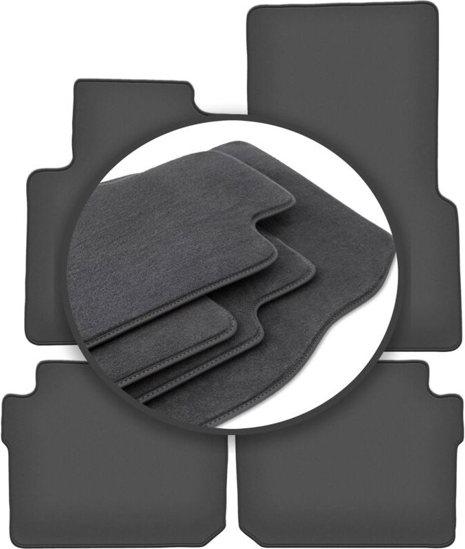 Premium Automatten für: Smart ForFour I Schrägheck (2004-2007)