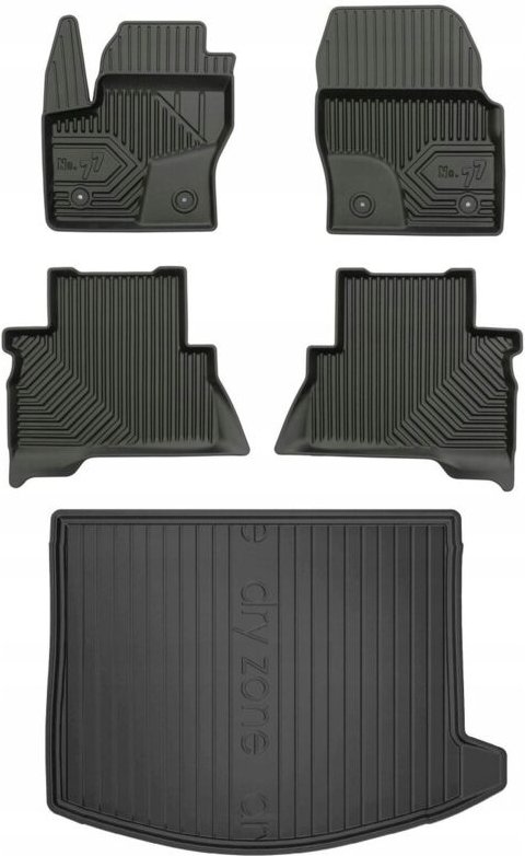 SET 77 Fußmatten und Fußmatte Ford Escape 3 2012+ erf.