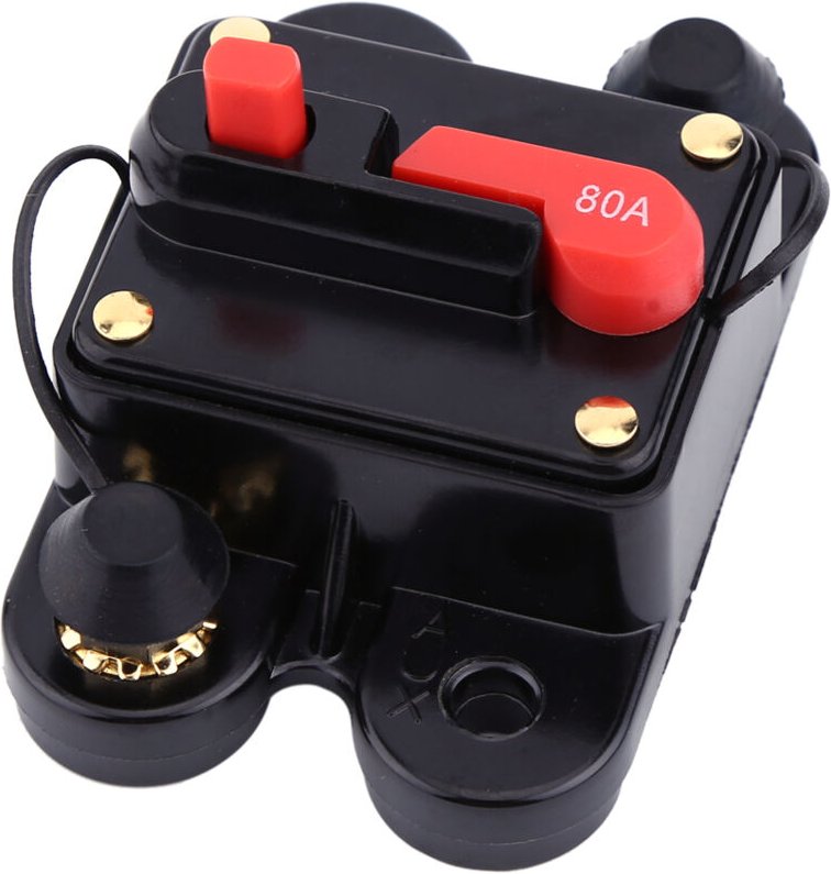 Ej.life - 12V-24V Leistungsschalter 80-300A Automatische Sicherung Schalter Manuelle Reset,für Car Auto und Amp-Schutz M...