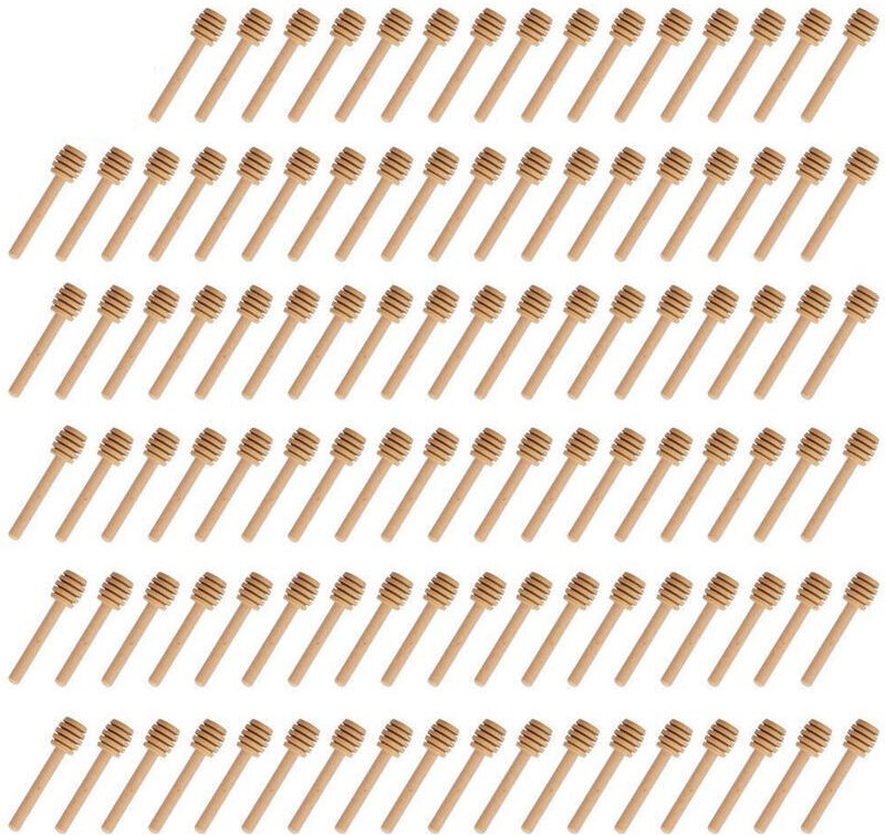 Mini spargimiele in legno per cucina e sala da pranzo (100 pezzi)