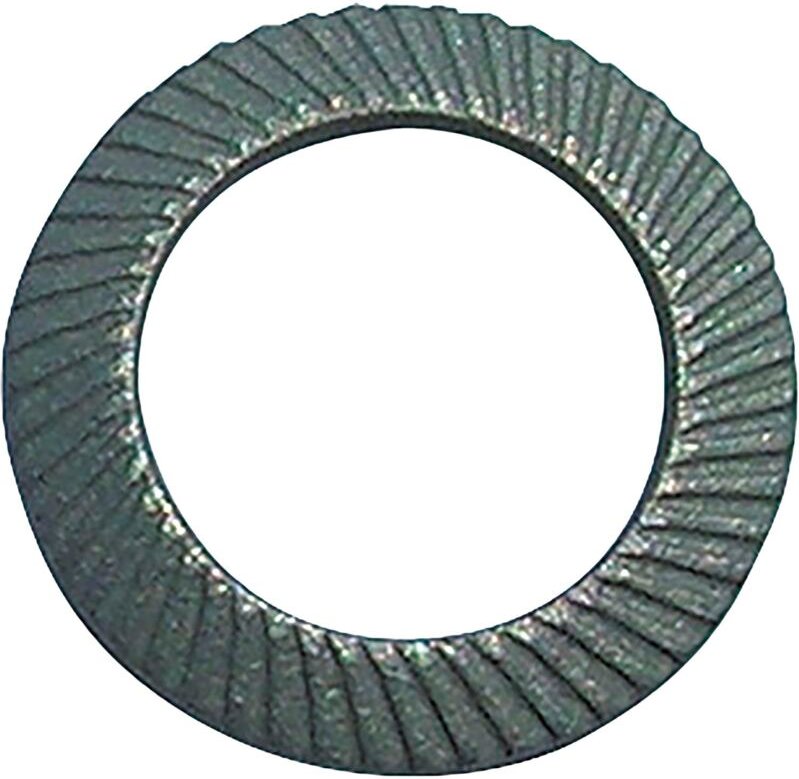 Sperrzahnscheibe r 88121 beidseitig gezahnt vs 5 x 9 x1 Federstahl mechanisch verzinkt