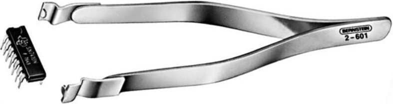 Tools for Electronics 2-601 IC-Pinzette 125 mm - Bernstein