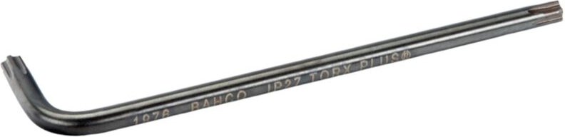 Bahco Langer TORX-Plus-Winkelschraubendreher, phosphatiert, T8 x 80 mm