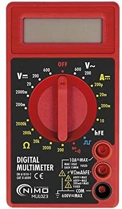 Nimo - Digital-Multimeter 3 1/2 Stellen Kat.ii 600v minimum