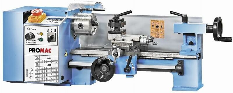 Metalldrehmaschine 230V 300mm Promac BD-7-M