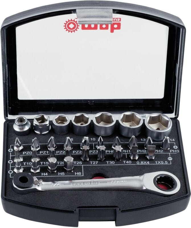 Box 31 - Schraubkoffer 31 Teile 1/4 Mob - 9460031001