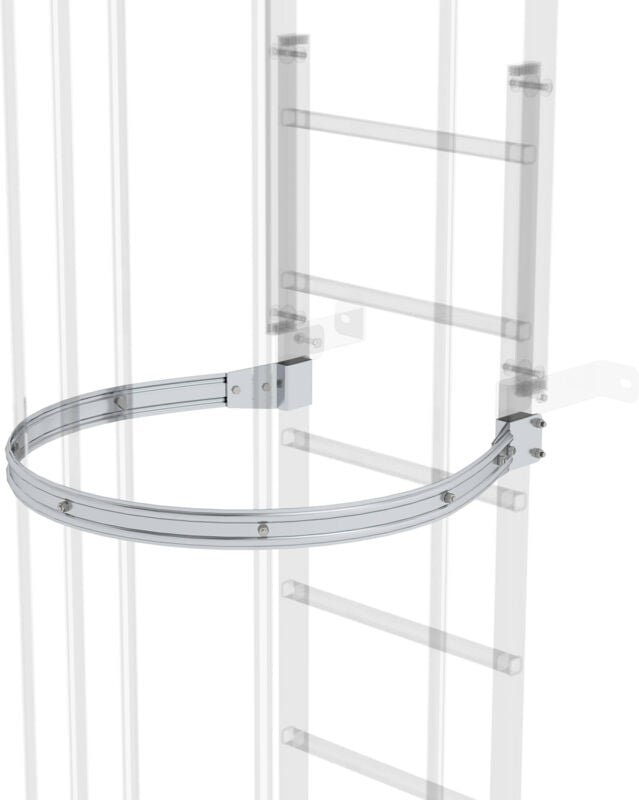 Munk - Günzburger Steigtechnik Rückenschutzbügel ø 700 mm Alu-blank - 062234