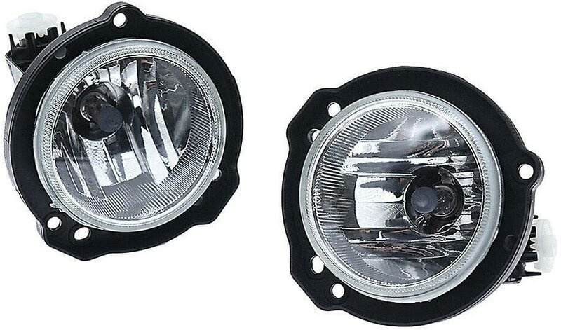 Paar LED-Nebelscheinwerfer, Frontstoßstange, Nebelscheinwerfer, klare Linse, für Avanza 2012–2019