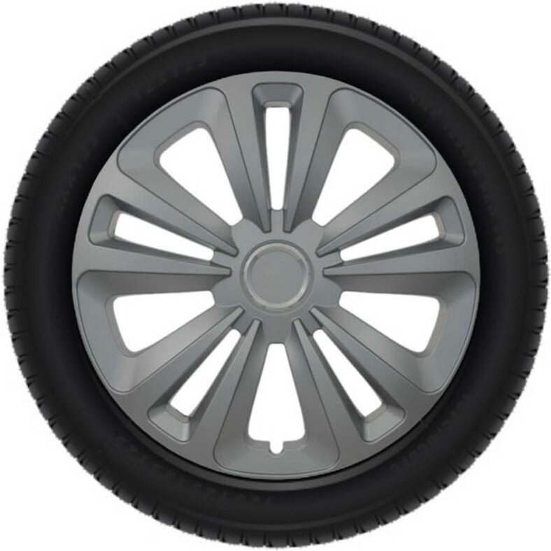 Radkappen-Satz - 15 Zoll – Terra Ring – Silber