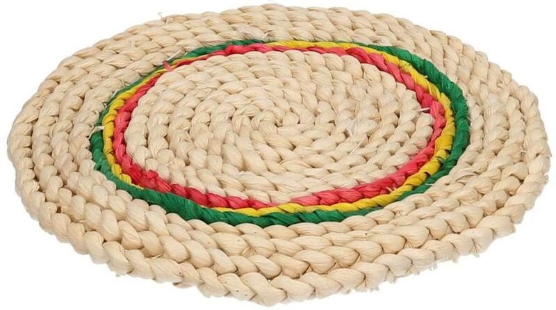 Untersetzer Mais natur Packung 4 Stück cm ø30x1