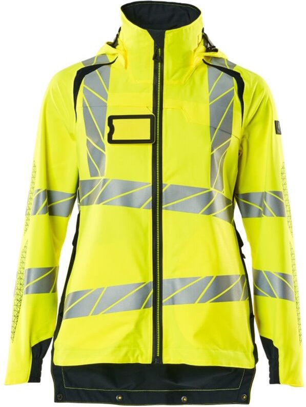 Accelerate safe Damen Hard Shell Jacke 19011-449 Gr. s hi-vis gelb/schwarzblau - Mascot