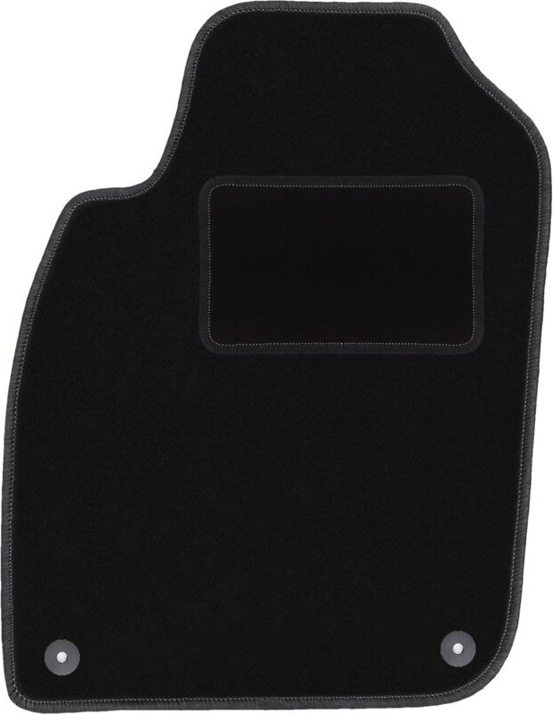 Fahrermatte schwarz für: Audi A6 C5 FL Limousine, Kombi, Avant (2001-2004)