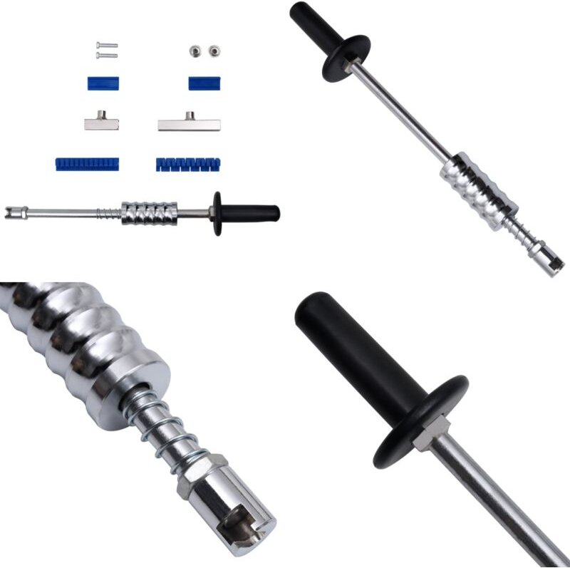 Vidaxl - 7-tlg. Gleithammer-Set Kohelstoffstahl - Dellen Entfernen - Bleche Bearbeiten - Fahrzeugreparatur - Werkzeugkas...