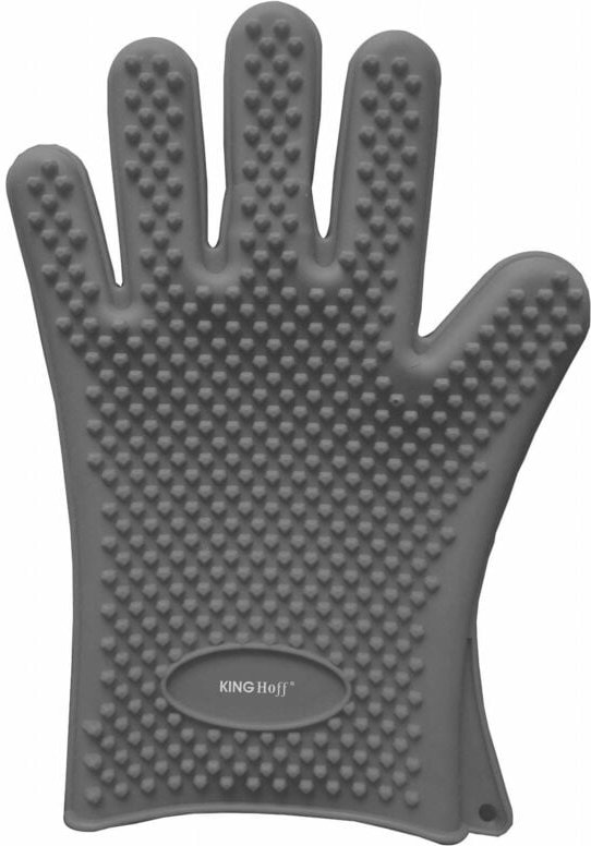 Grauer Silikonhandschuh KINGHOFF KH-1901