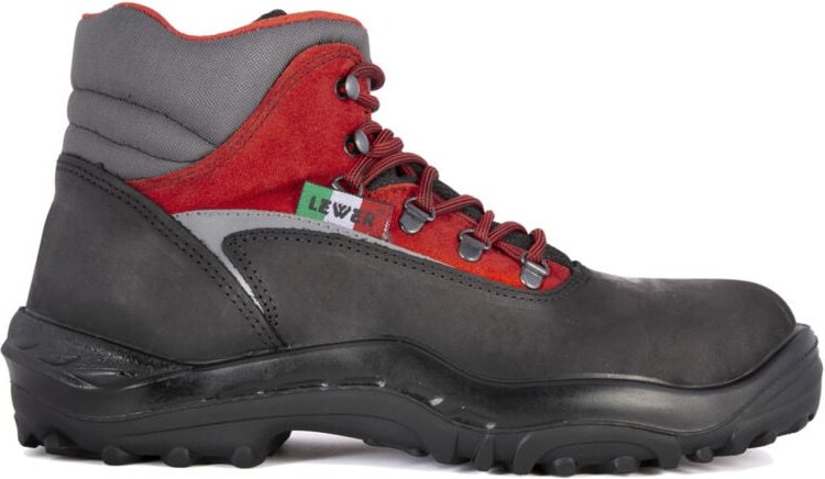 35 S3 src hro Hohe Arbeitsschuhe - - Schwarze - Lewer