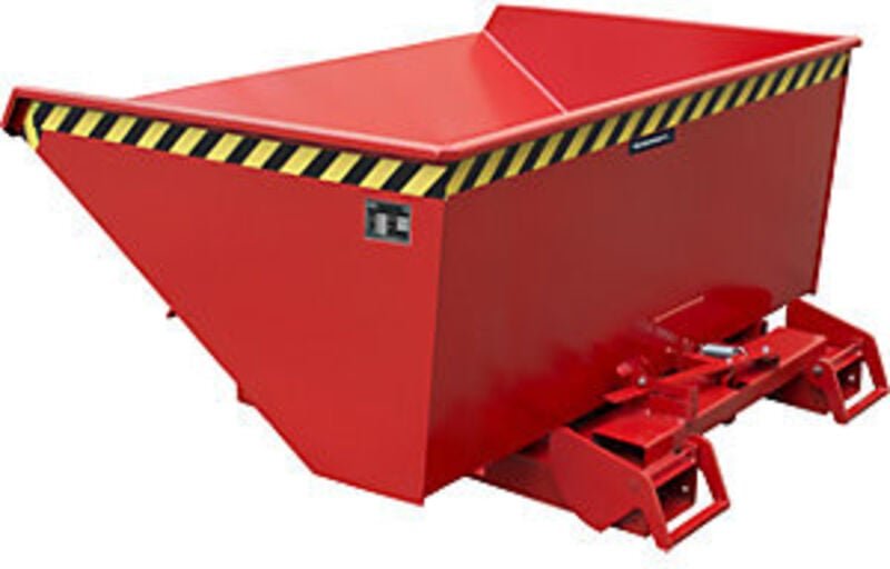 Bauer Kippbehälter 4A 900, lackiert, Feuerrot